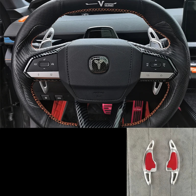 🏁 مجداف تبديل السرعات (Paddle Shifter Extension) لعجلة قيادة سيارة Changan UNI-V | موديلات 2022 – 2023